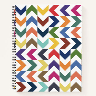 Rainbow ZigZag-Notebook Notizbuch