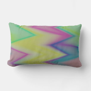 Rainbow Zigzags Lendenkissen