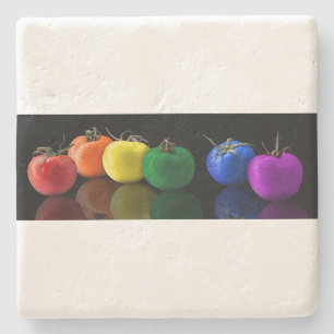Rainbow Zuhause Office Personalize Destiny Destiny Steinuntersetzer