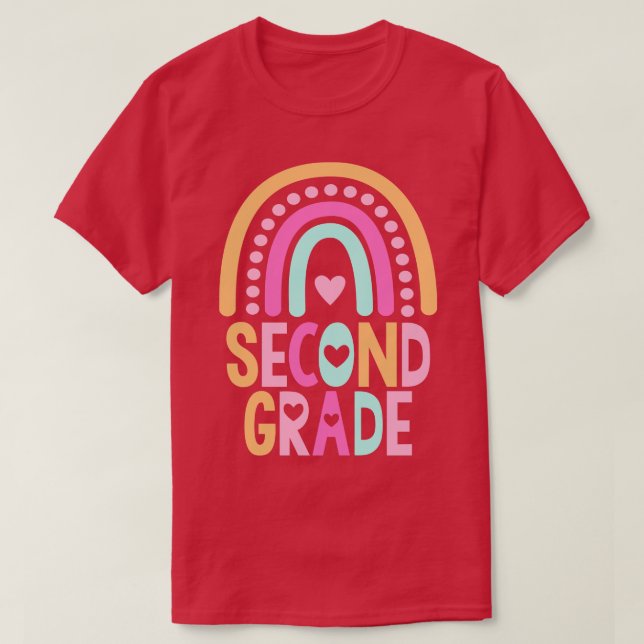 Rainbow zweiter Klasse T-Shirt (Design vorne)