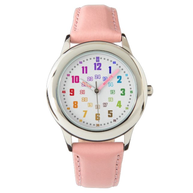 rainbowatch® Kids Learning Watch for Ages 4+  Armbanduhr (Vorderseite)