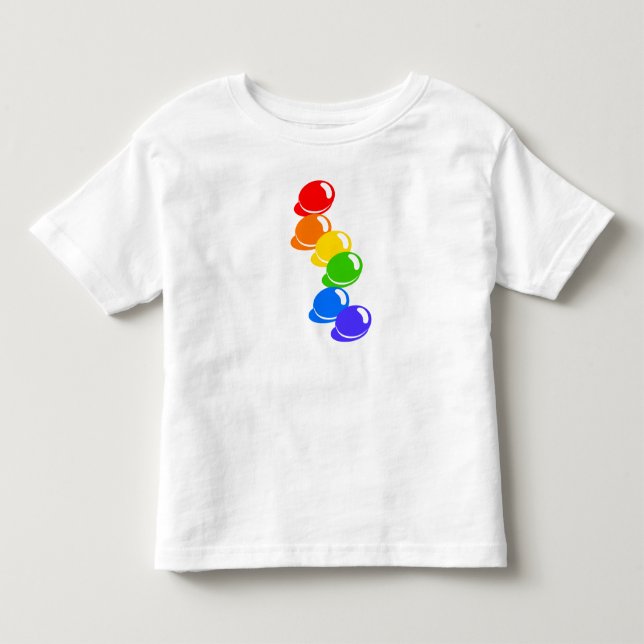 Rainbowbeans Kleinkind T-shirt (Vorderseite)