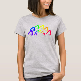 RainbowHearts  Tri-Blend Shirt
