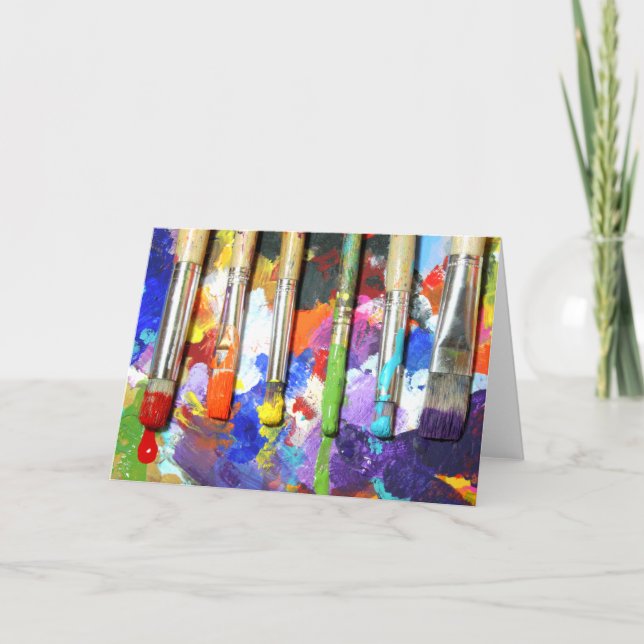 Rainbows im Gange Karte (Vorderseite)