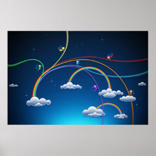Rainbows Poster