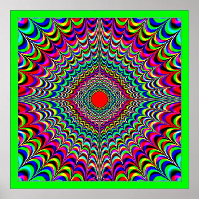 Rainbows-Sonne Poster (Vorne)