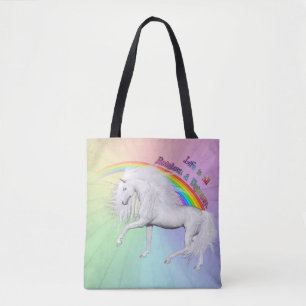 Rainbows und Unicorns Tasche
