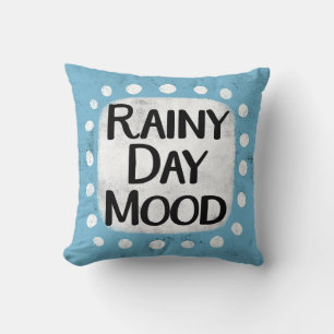 Rainday Mood Throw Kissen