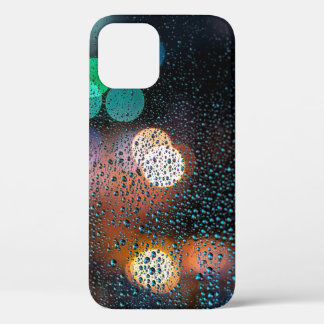 Raindrops am Fenster, Blick in die Nachtstadt durc Case-Mate iPhone Hülle