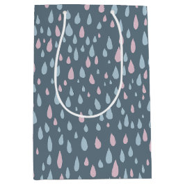 Raindrops Baby Shower Gift Mittlere Geschenktüte