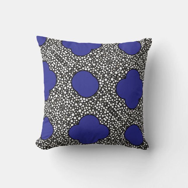 Raindrops III Kissen (Vorderseite)