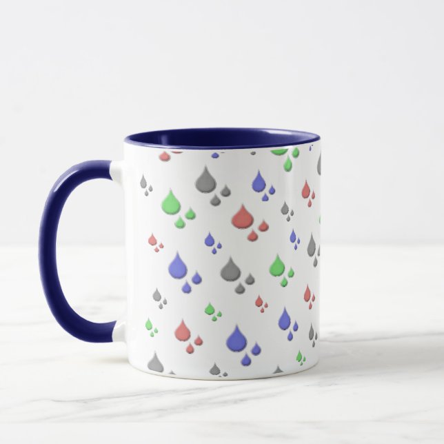 Raindrops-Tasse Tasse (Links)