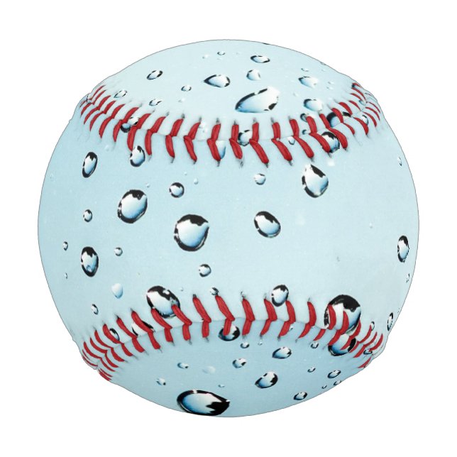 Raindrops Texture Baseball (Vorderseite)