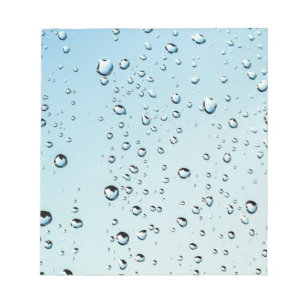 Raindrops Texture Notizblock