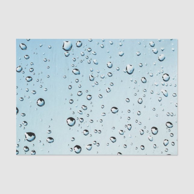 Raindrops Texture Seidenpapier (Vorderseite)