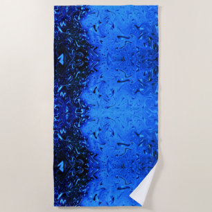 Raindrops von Shirley Taylor Strandtuch