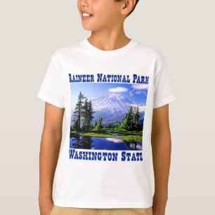 Raineer Nationalpark - Washington-Staat T-Shirt