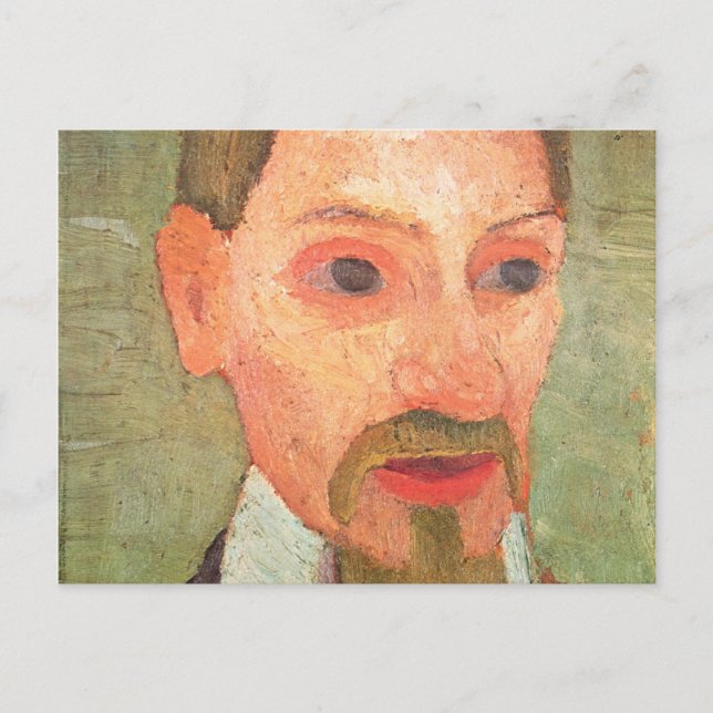 Rainer Maria Rilke Postkarte (Vorderseite)
