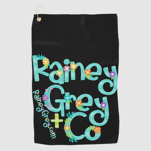 RAINEY GRAY + CO [Logo 6] Golfhandtuch (Vorderseite)
