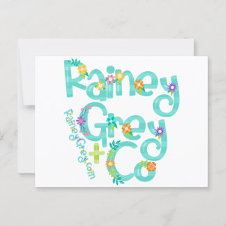 RAINEY GRAY + CO [Logo 6] Postkarte