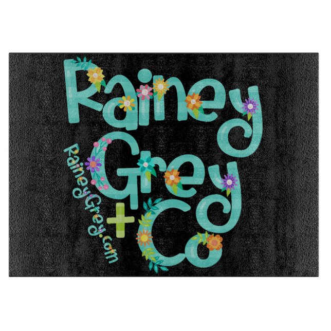 RAINEY GRAY + CO [Logo 6] Schneidebrett (Vorderseite)