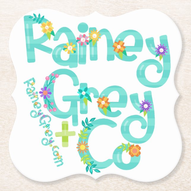 RAINEY GRAY + CO [Logo 6] Untersetzer (Vorderseite)