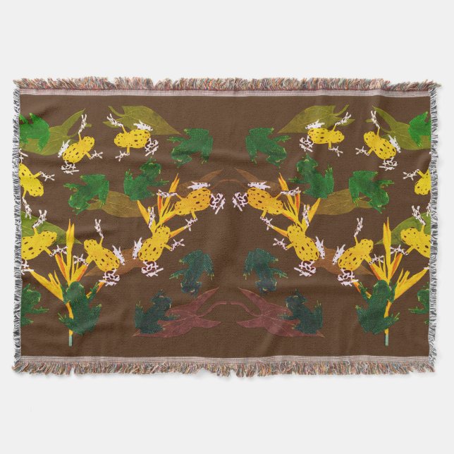 Rainforest Frogs Decke (Vorderseite)