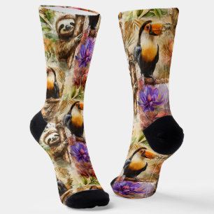 Rainforest Life Socken