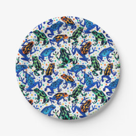 Rainforest Poison Dart Frosch Teller