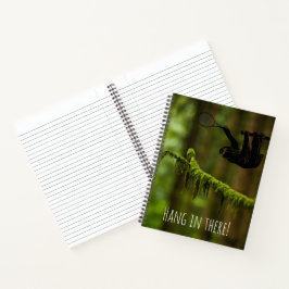 Rainforest Tennis Sloth Notizbuch