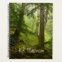 Rainforest Woodland Foto Personalisierter Planer