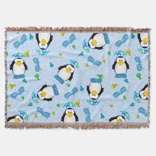 Rainhat Pinguin Decke (Vorderseite)