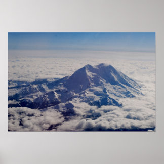 Rainier auf 7.000 Metern Poster