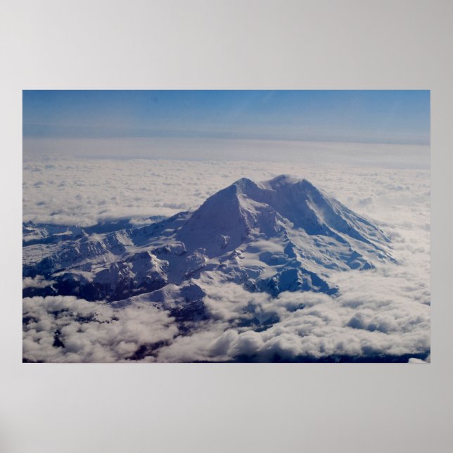 Rainier auf 7.000 Metern Poster (Vorne)