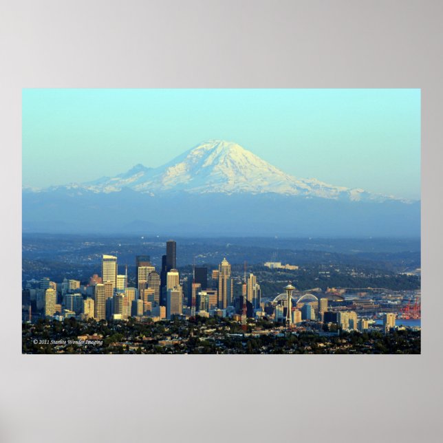 Rainier Beyond Seattle Poster (Vorne)