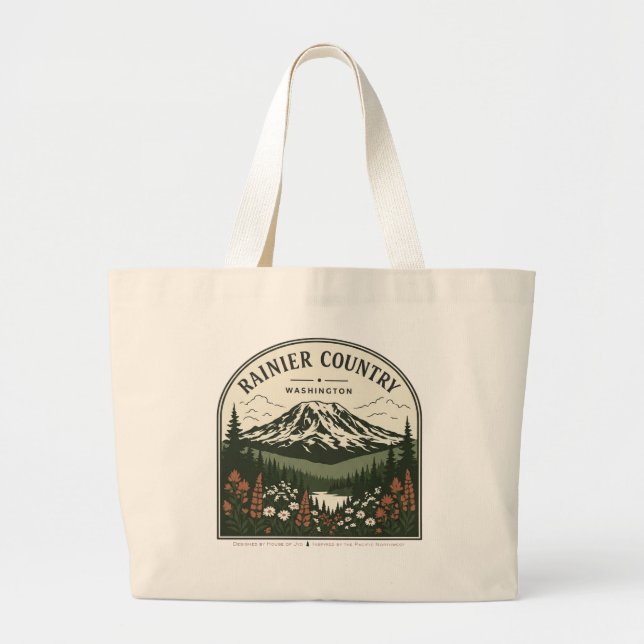 Rainier Country-Tasche Jumbo Stoffbeutel (Vorne)