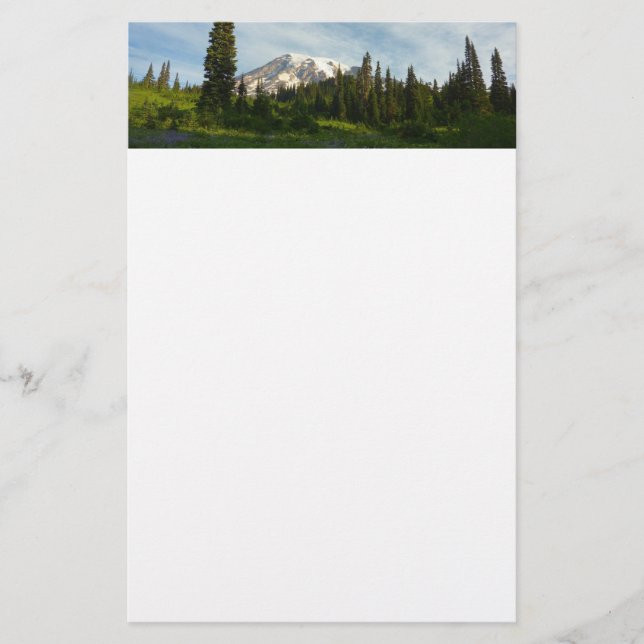 Rainier Morning Light Briefpapier (Vorderseite)