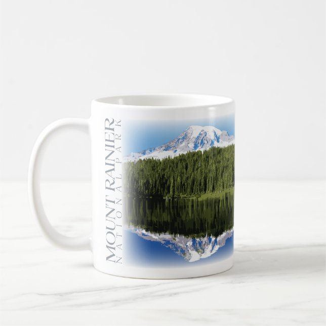Rainier National Park Tasse, Washington Cup Kaffeetasse (Links)