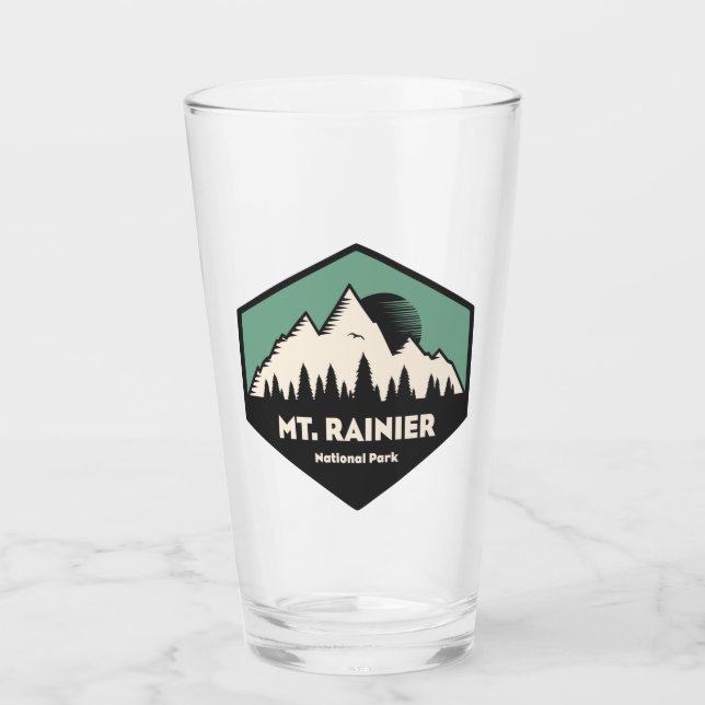 Rainier-Nationalpark Glas (Vorderseite)