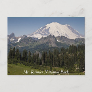 Rainier Nationalpark Postcard Postkarte