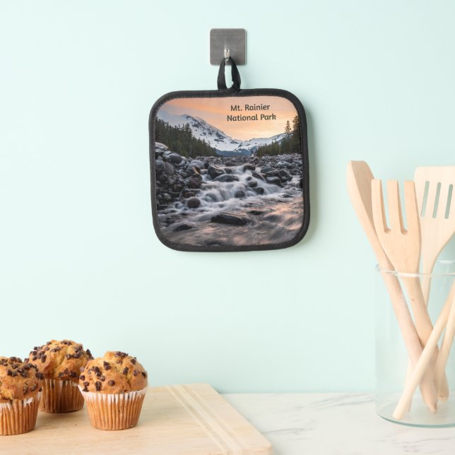 Rainier Nationalpark Souvenir Topflappen (Insitu (Hängend))