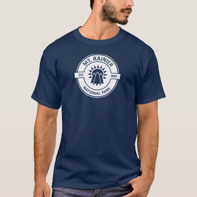 Rainier-Nationalpark T-Shirt (Vorderseite)