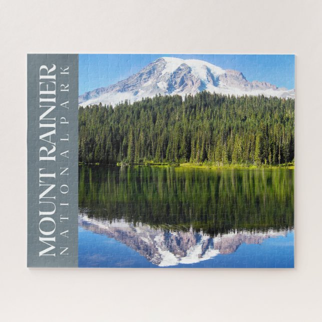 Rainier Puzzle, Nationalpark Jigsaw Puzzle (Horizontal)