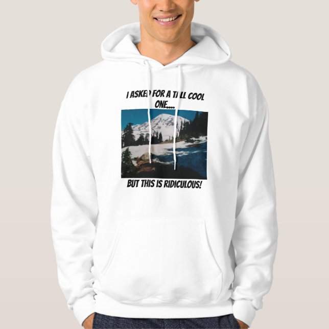 Rainier Shirt. T - Shirt Hoodie (Vorderseite)