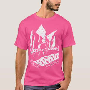 Rainier Trail Mountain Bike Wandern Washington bis T-Shirt