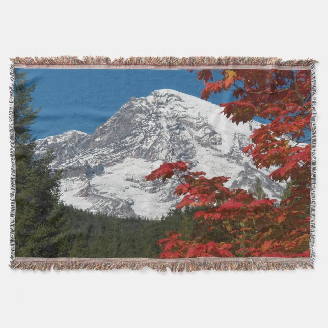 Rainier und Herbstleaf Farben Decke (Vorderseite)
