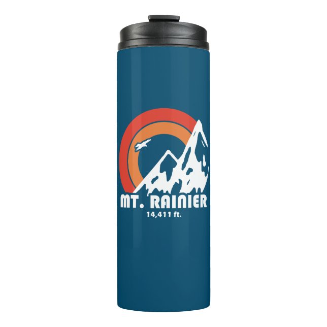 Rainier Washington Sun Eagle Thermosbecher (Vorderseite)