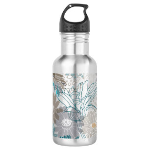 Rainy Blooms Coffee Tasse Edelstahlflasche