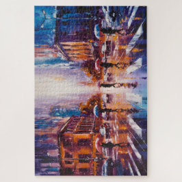 Rainy City Puzzle, 16 Zoll x 20 Zoll, 520 Stück