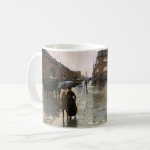 Rainy Day, Boston, Frederick Childe Hassam Kaffeetasse